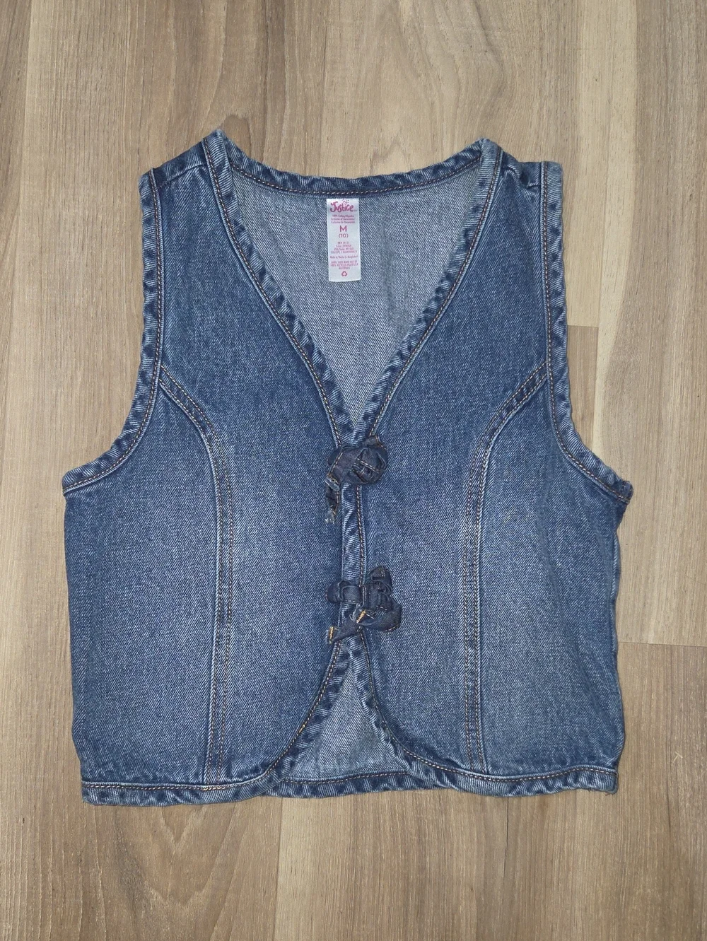 •Justice• Little Girls Blue Jean Vest